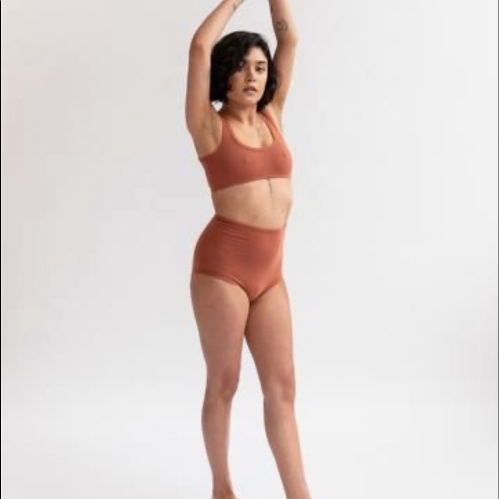 ARQ High-Rise Undies Terra-Cotta XS